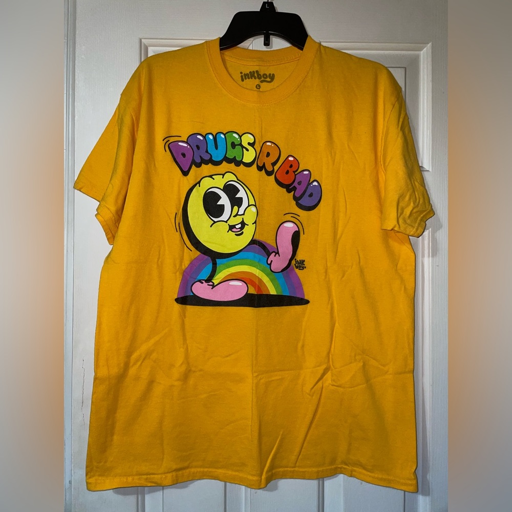 Inkboy - Rainbow Tee 🌈🧡 - Size L
